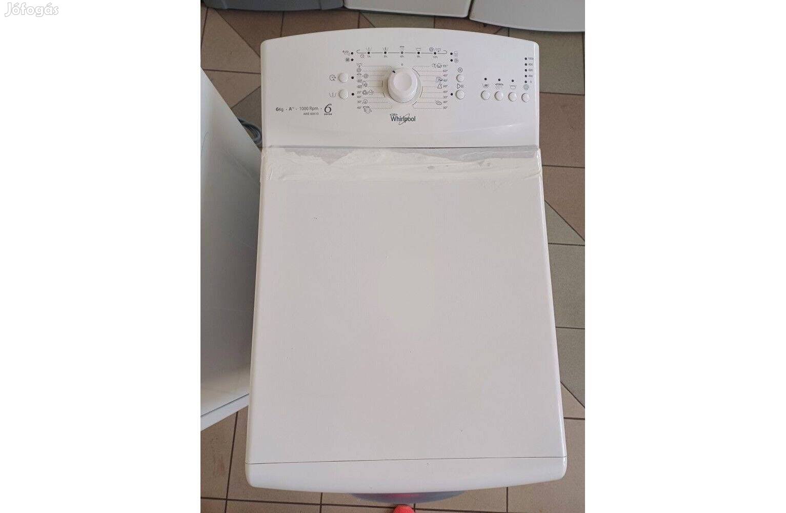 Használt Whirlpool AWE60610 felültöltős mosógép [H16791] 1-3 hó gari